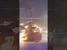 Win or lose, have some fire #robotwars