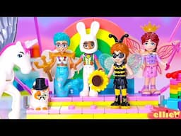 Unicorn! Fairy! Mermaid! Bee? It's costume time for Lego Friends 🦄🧚‍♂️🧜‍♀️ build & review