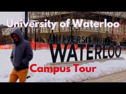 🚗 Tour of the University of Waterloo | Explore Campus Landmarks 🏫✨