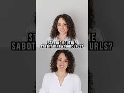 Styling Routine Sabotaging Your Curls? Low vs. High Manipulation