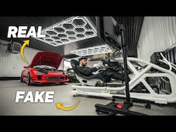 I Built a Formula 1 Simulator Gaming Setup!