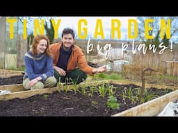 How Much Food Can We Grow in Our Tiny Garden? 🌿 Dreaming & Planning for the Year Ahead