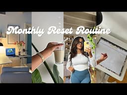 MONTHLY RESET ROUTINE FOR A MORE PRODUCTIVE LIFE