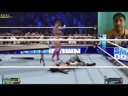 WWE 2K24 Smackdown Chelsea Green vs Michin - Street Fight Match Gameplay Video with Hindi Commentary