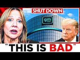 GM SHUTS DOWN Production In US And Trumps Reaction Says It All