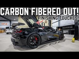 My Z06 Gets The FINISHING Touch! Every C8 Corvette Owner Needs The RSC Carbon Fiber Treatment!