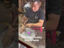 Visit to the Cigar Factory on Decatur St in New Orleans