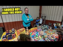 I SHOULD NOT SHARE THIS FLEA MARKET VIDEO!