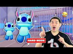 Stitch's Prison run Roblox (HARD MODE) BAWAL ANG UTUTIN!