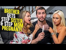 Brother Gets Step Sister and Step Mom Pregnant