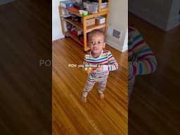 His favorite thing to do is SING🤣❤️ #toddlers