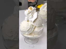 This 4 ingredient ice cream is a must try. #short #icecream