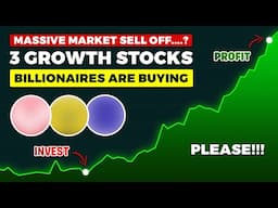Massive Market Sell-Off? Billionaires Are Still Buying These 3 Growth Stocks!