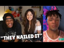 Agent Dies Laughing at Valkyrae's NBA 2K Face Scan | Valkyrae Reacts to Agent & Leslie's Face Scan