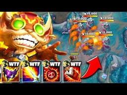 This is what Demolisher Ziggs does to your entire base... (15 PLATES IN 13 MINUTES WTF)