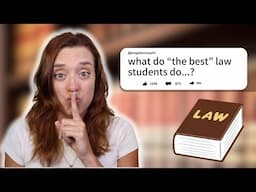 What the Best Law Students Do