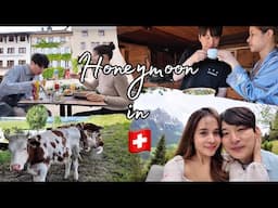 My Dream Honeymoon in Switzerland 🇨🇭| slow life & sweet moments 🍃