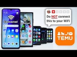 I Tested TEMU Phones for Hidden Trackers