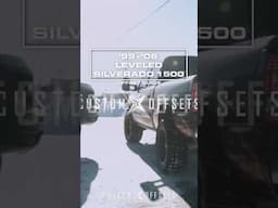1999-2006 Silverado 1500 - Level OFFSET VIDEO GUIDE FROM CUSTOM OFFSETS