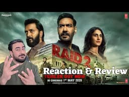 Raid 2 Trailer Reaction and Review | Ajay Devgn vs Riteish Deshmukh | Tamannaah's Surprise