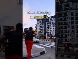 Zebra Crossing in Nigeria vs England #zebracrossing #nigeria #england #responsibility