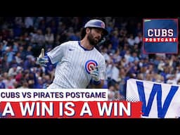 CUBS POSTCAST: Dansby Swanson RIPS a Home Run and the Chicago Cubs win but still need more!