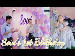 1 YEAR OLD NA SIYA!!! OUR DAUGHTER FIRST BIRTHDAY CELEBRATION!