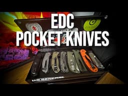 Budget EDC Pocket Knife Collection. My Personal Favorites Revealed!
