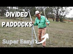 Fast Fence Hack: Divide Paddocks Without the Drama