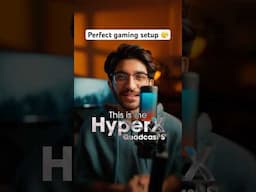 The PERFECT gaming setup? - HyperX Quadcast S, Pulsefire Haste, Alloy Core 😮‍💨