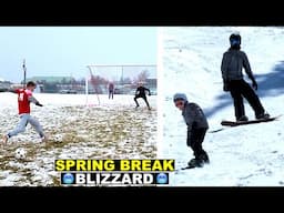 SPRING BREAK RUINED BY A BLIZZARD! 🥶