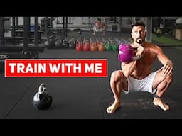 TRAIN WITH ME – 35-Minute Kettlebell Workout To Build Focused Strength Endurance