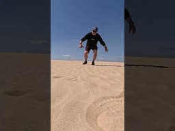 Tim gets lost in the desert
