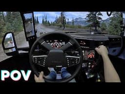 Hauling a Massive Bulldozer Through British Columbia in ATS