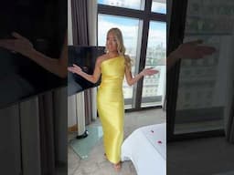 Wedding Guest Outfit! GRWM Wedding 💒 💛 #weddingguest