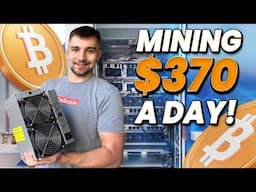 I'm Only Mining $370 PER DAY in Bitcoin...