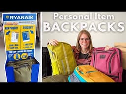 Best Personal Item Size Backpacks for One Bag Travel