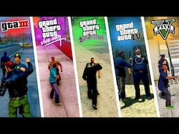 Agresser la Police dans tous les jeux GTA !