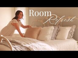Bedroom Refresh | lamps, pillows & texture