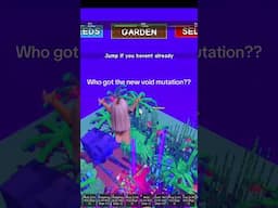 NEW VOID MUTATION!! #growagarden