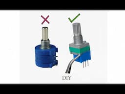 No Need For an Expensive One, Make a DIY Multi Turn Potentiometer