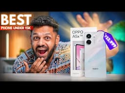 OPPO A5x 5g Unboxing & Review - Best phone under 15k ?