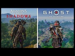 Assassin's Creed Shadows vs Ghost of Tsushima - Graphics and Details Comparison