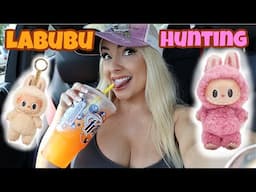 Lets go hunting for Labubus!! - the WORST self tanner & Labubu unboxing