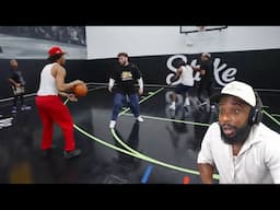 THEY GOT FINESSED! Lil Baby VS Adin Ross $10,000 Basketball Wager REACTION!