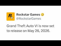 GTA 6 is delayed...