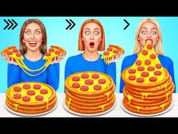 Fast, Medium or Slow Food Challenge | Funny Kitchen War by Jelly DO Challenge