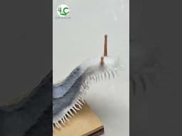 Sculpting Streeler a magical snail creature from Fantastic Beast movie #fantasticbeast @LifeofClay