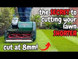 If you want to cut your lawn SHORTER, do THIS!