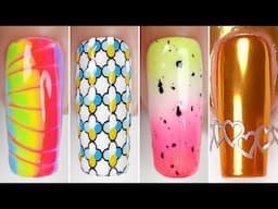 Advanced Nail Art Ideas You MUST Try!💅  Volcano Lava Nails & Glossy Cucumber